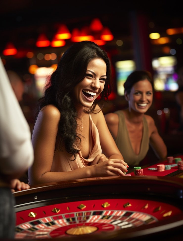 Dealer Teen Patti sedang membagikan kartu langsung di studio daruma sakti Dealer Teen Patti sedang membagikan kartu langsung di studio daruma sakti